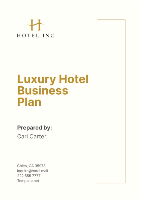 casino hotel business plan